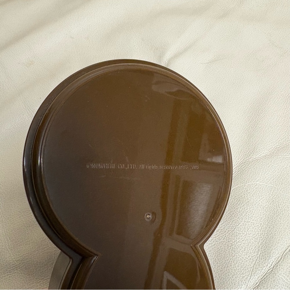 BAPE BABY MILO Plastic Lunch Bento Box Brown Bathing Ape Japan 2008 - Picture 11 of 12